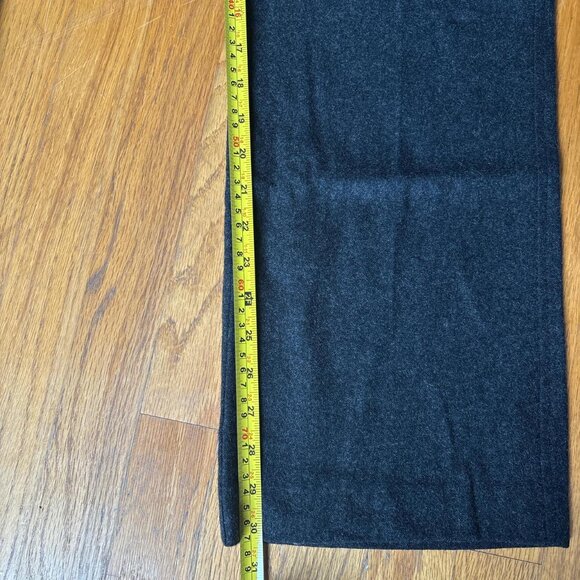 Wool blend dark charcoal grey/black pants - Picture 6 of 6